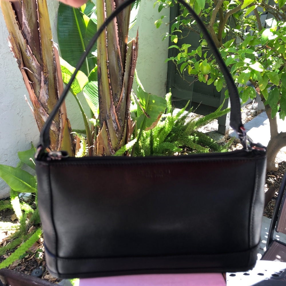 Vintage COACH BLACK small shoulder bag